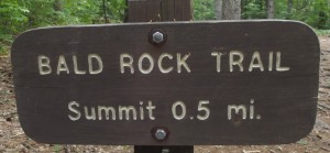 Bald Rock Hiking Trail Maine